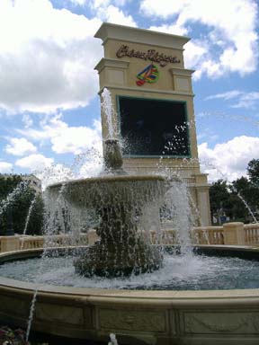 Beau Rivage Biloxi fountain